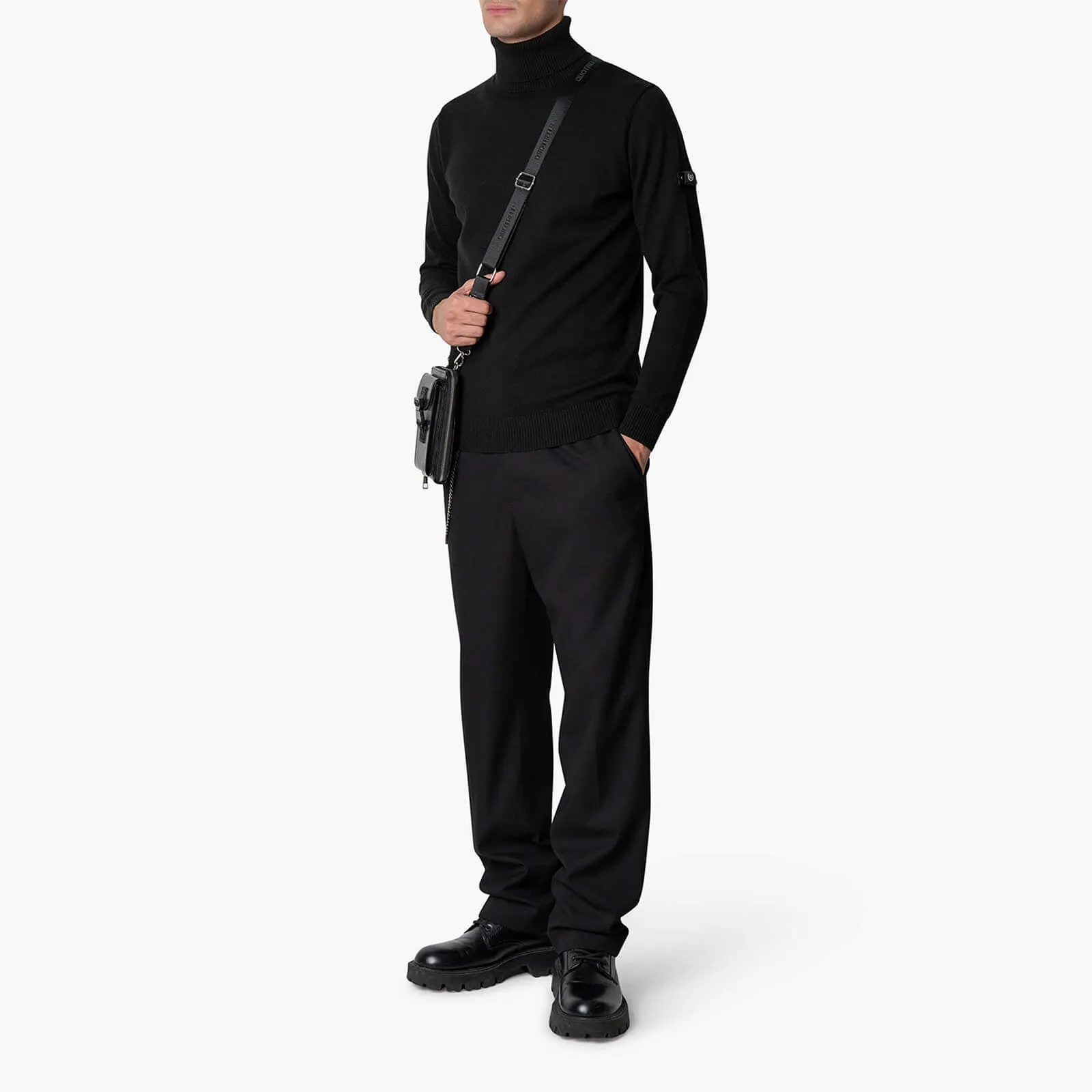 PAPILLON KNITTED SWEATER | BLACK