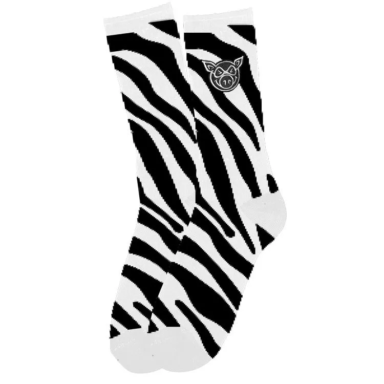 Pig Socks - Blue Stripe -