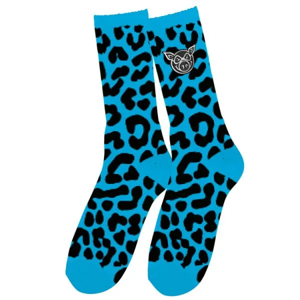 Pig Socks - Blue Stripe -