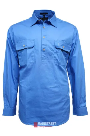 Pilbara Heavy Weight Long Sleeve Closed Front Shirt