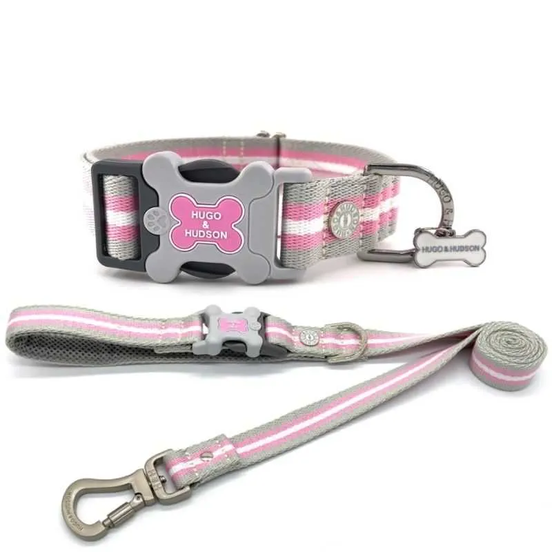 Pink Collar and Lead Set