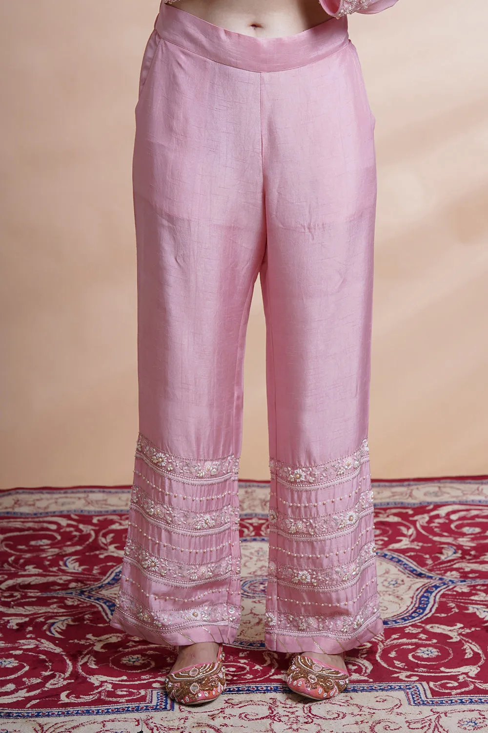 Pink Georgette Kurta Kurta Sets