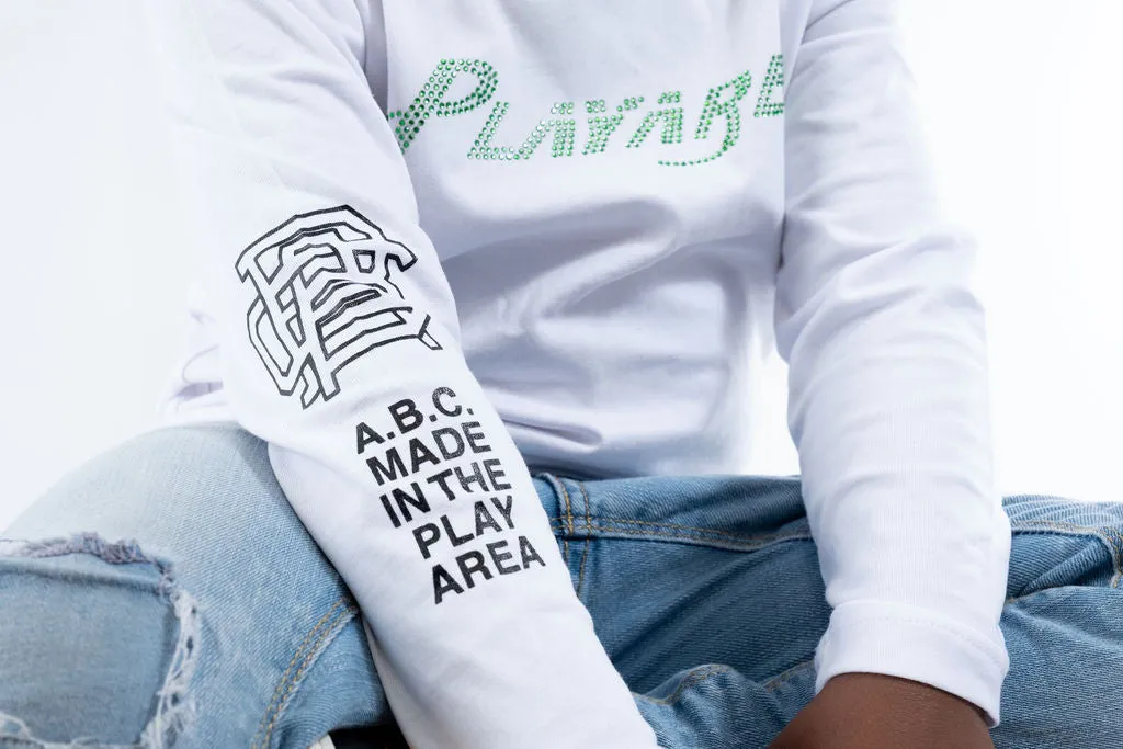PLAY AREA LONG SLEEVE (WHITE)