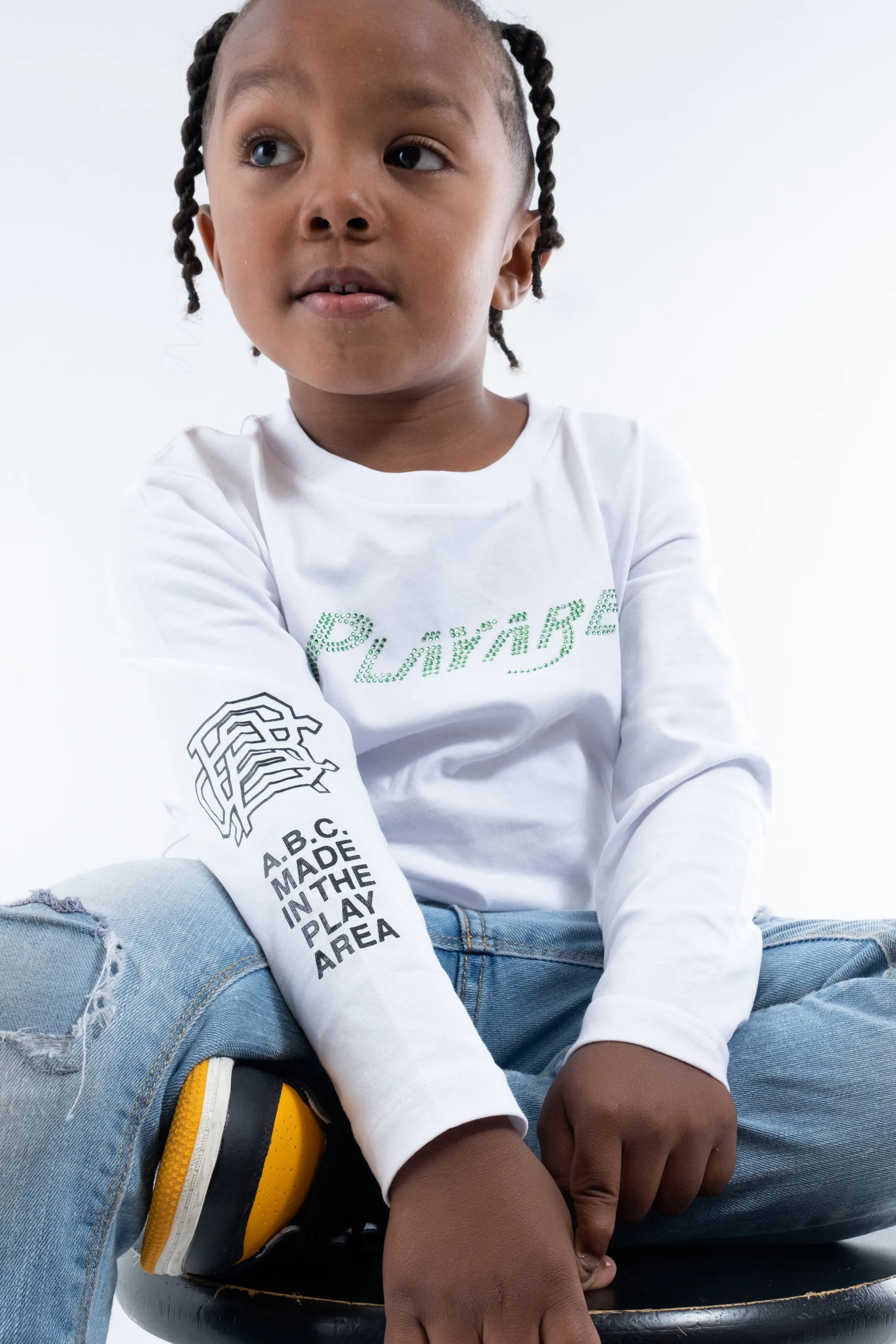 PLAY AREA LONG SLEEVE (WHITE)