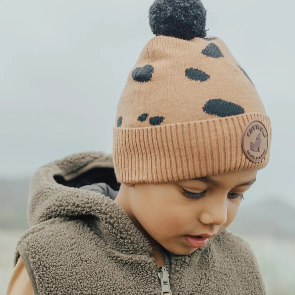 Pom Pom Beanie Stones