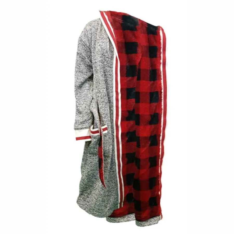 Pook Faux-Fur Reversible House Coat