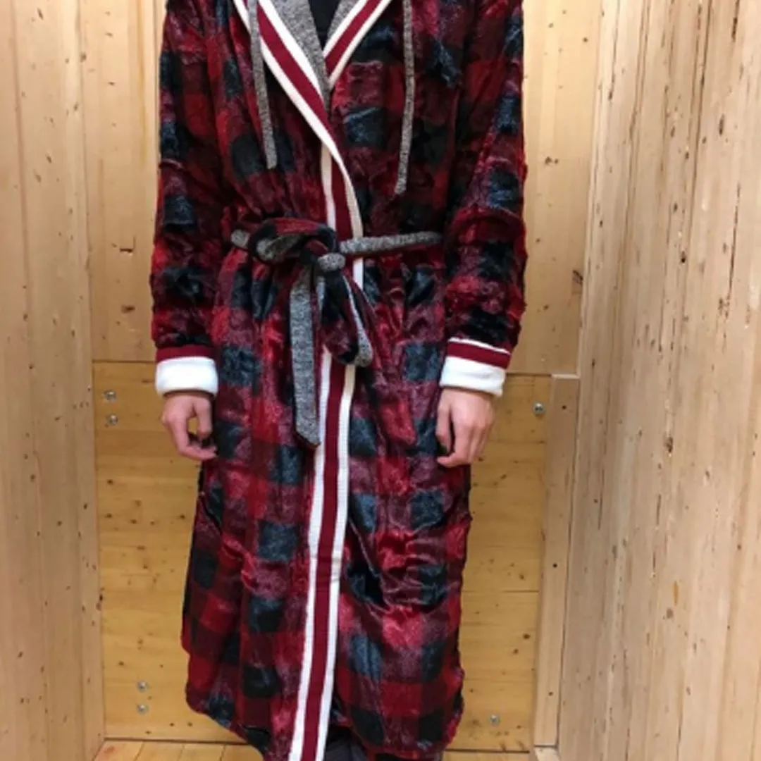 Pook Faux-Fur Reversible House Coat