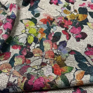 Pretty Petal Metallic | Viscose Jersey