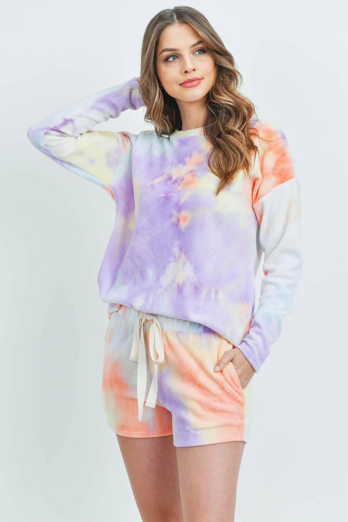 Print Top and Short Set
