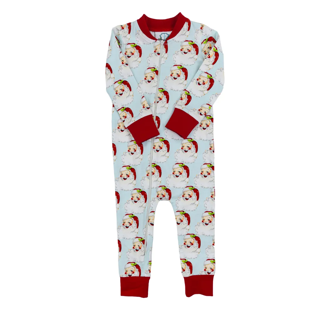 Printed Santa Unisex Zippy Lounge