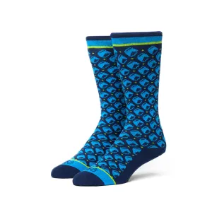 Race Horses | Navy   Lime
