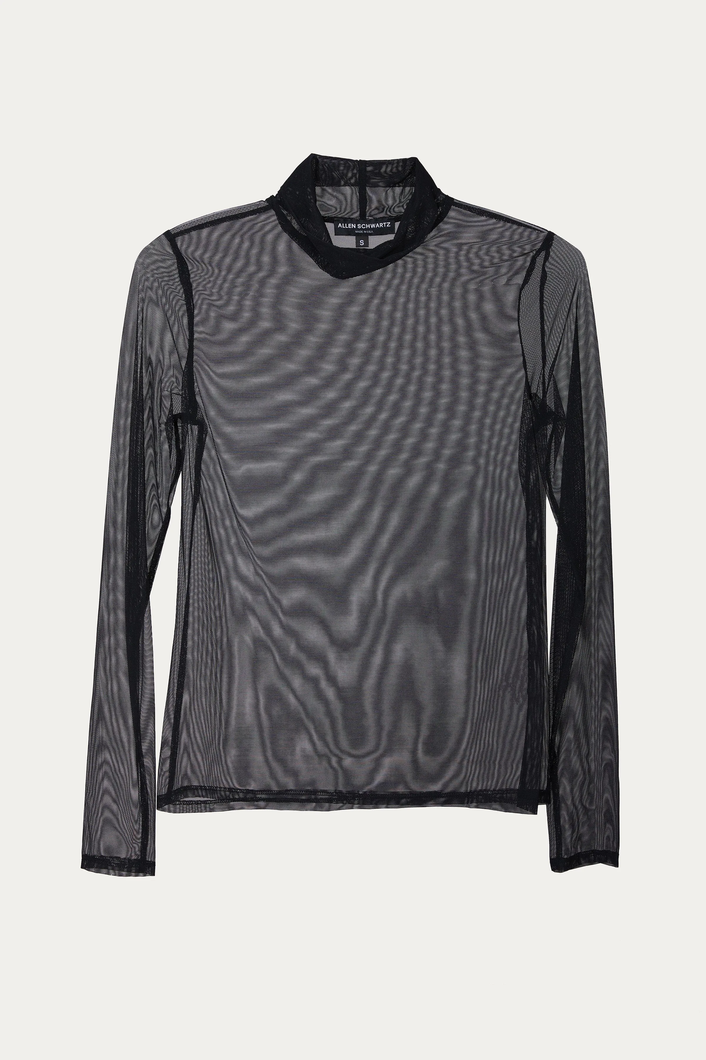 RAELYN MESH TURTLENECK