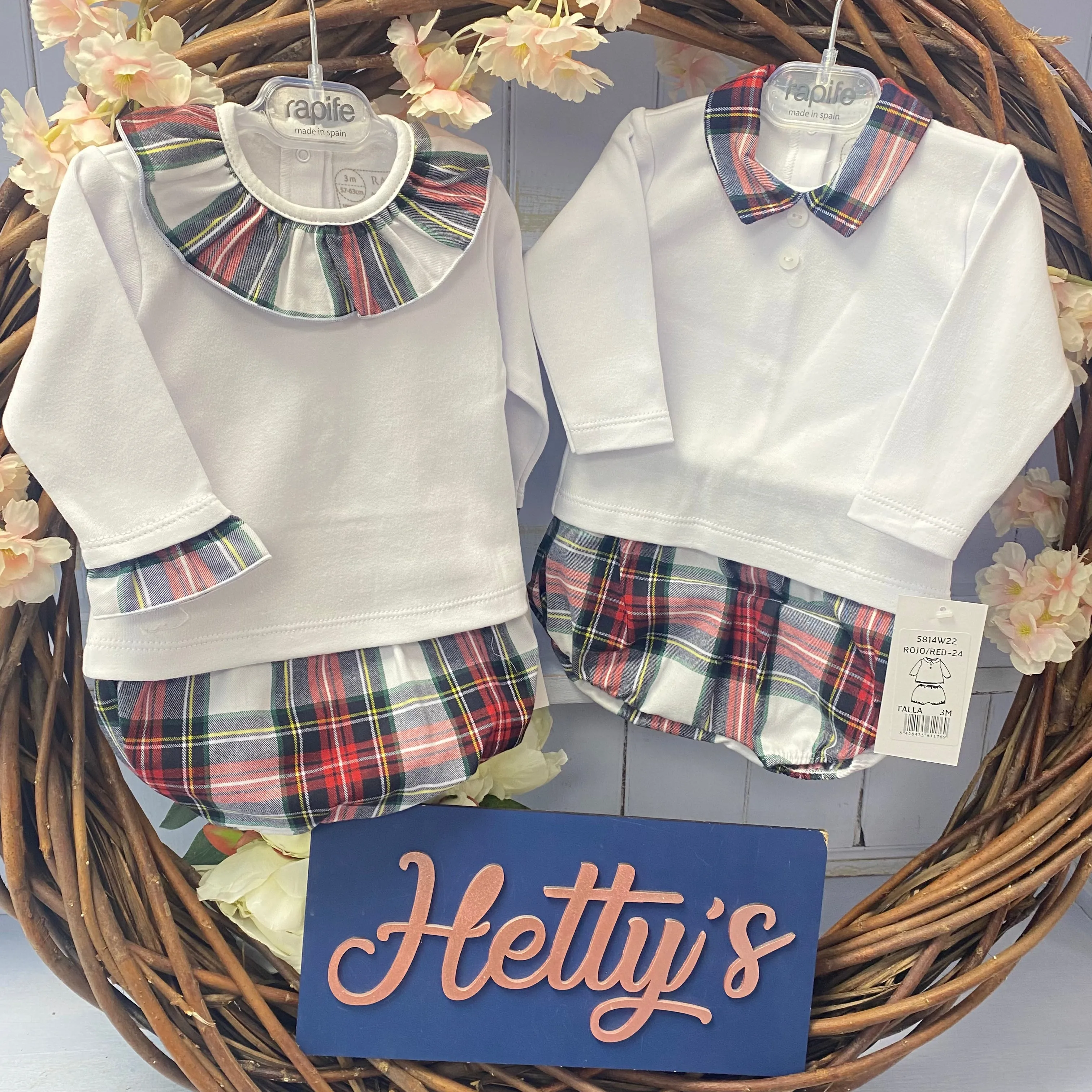 Rapife Matching tartan Jam Pants Sets