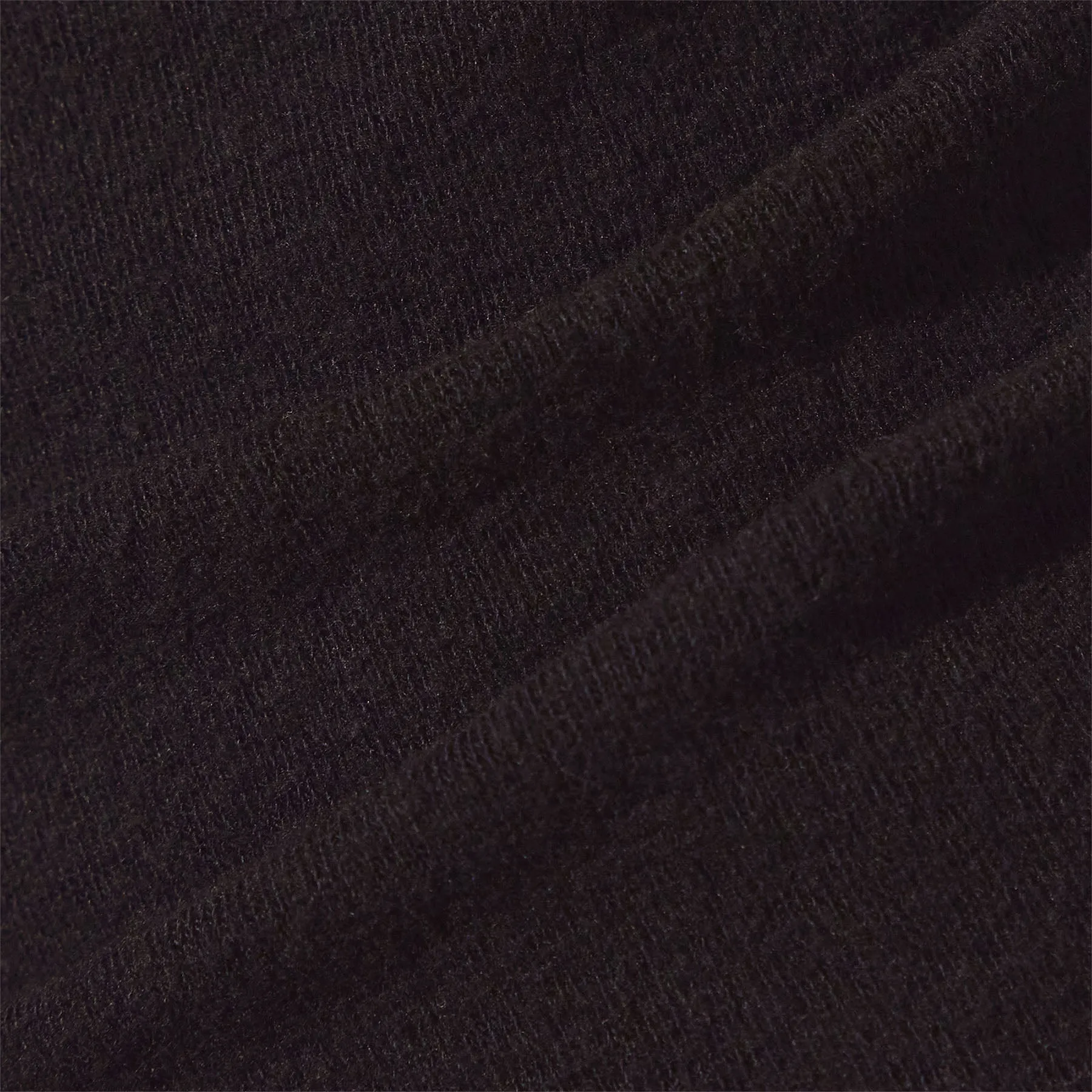 Recycled Brushed Jersey Ruched Skirt - Black