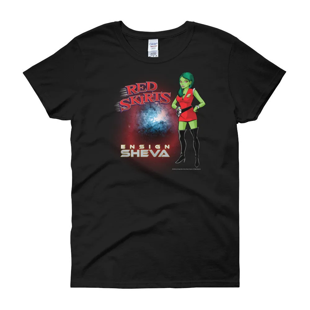 Red Skirts: Ensign Sheva Fitted T-Shirt