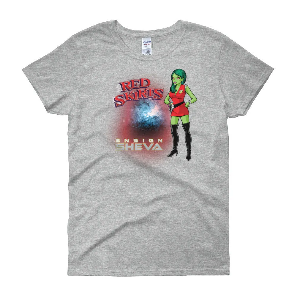 Red Skirts: Ensign Sheva Fitted T-Shirt