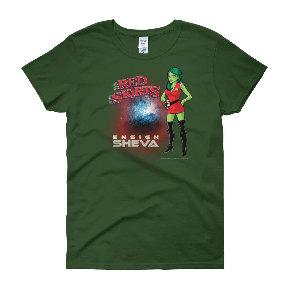 Red Skirts: Ensign Sheva Fitted T-Shirt