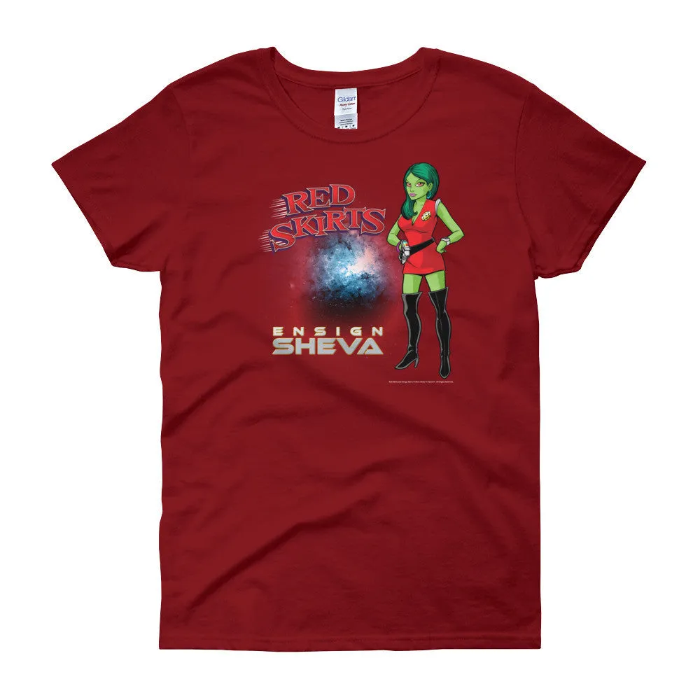 Red Skirts: Ensign Sheva Fitted T-Shirt