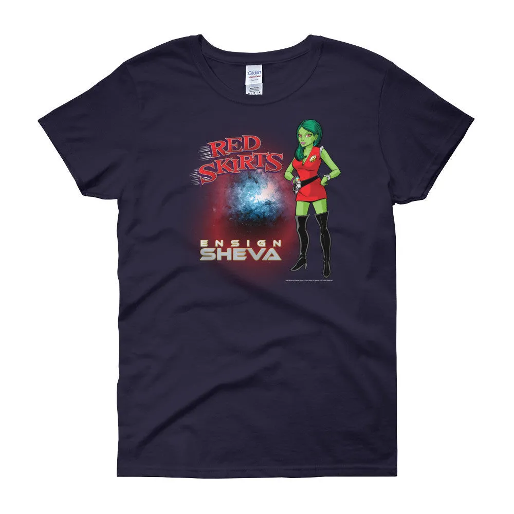 Red Skirts: Ensign Sheva Fitted T-Shirt