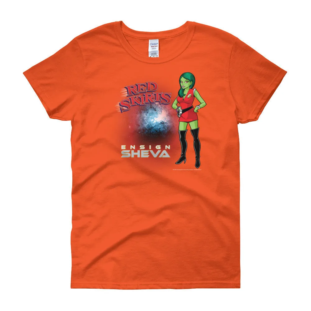Red Skirts: Ensign Sheva Fitted T-Shirt