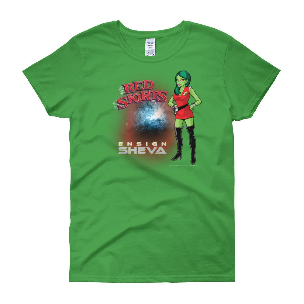 Red Skirts: Ensign Sheva Fitted T-Shirt