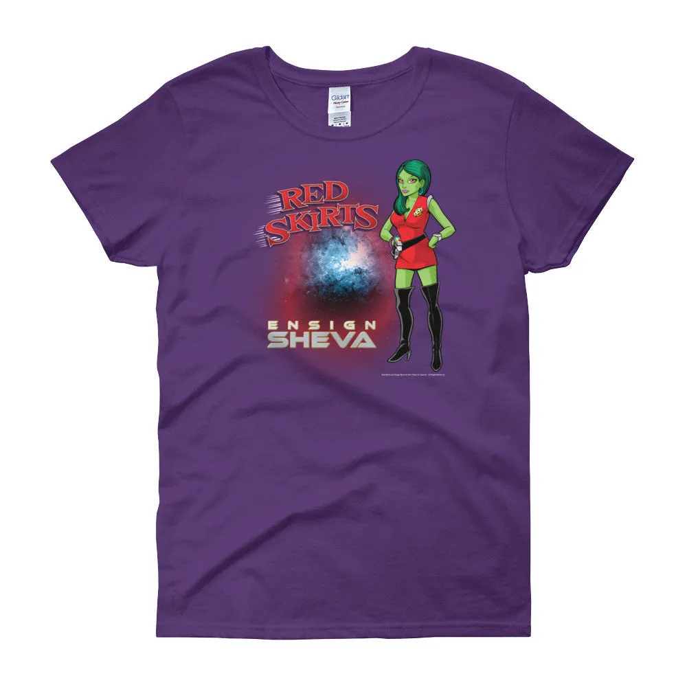 Red Skirts: Ensign Sheva Fitted T-Shirt
