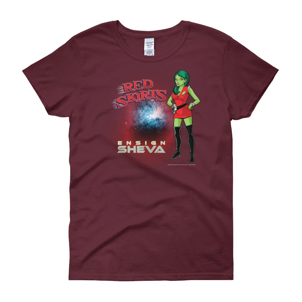 Red Skirts: Ensign Sheva Fitted T-Shirt