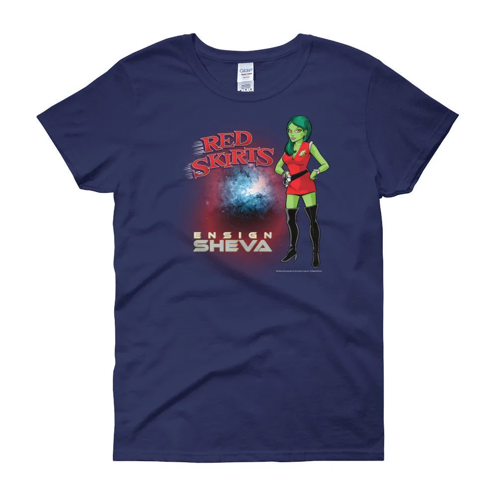 Red Skirts: Ensign Sheva Fitted T-Shirt