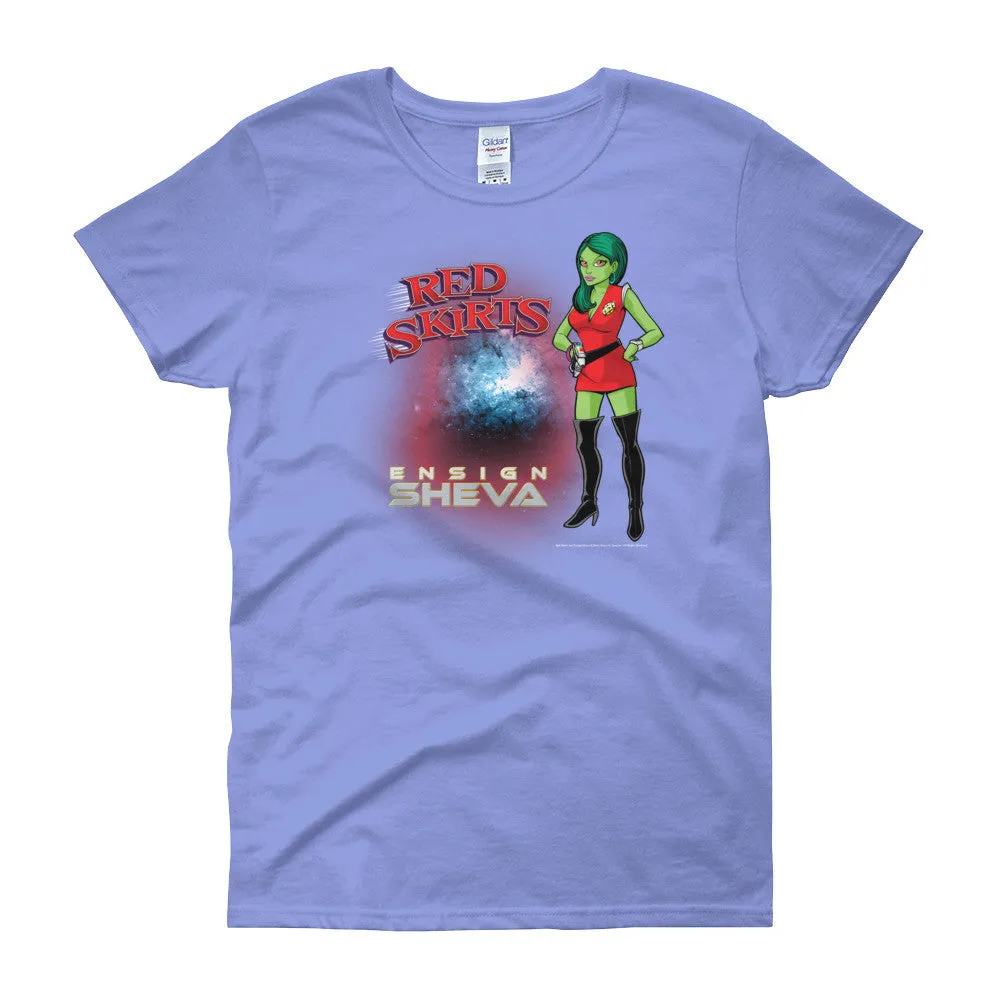 Red Skirts: Ensign Sheva Fitted T-Shirt