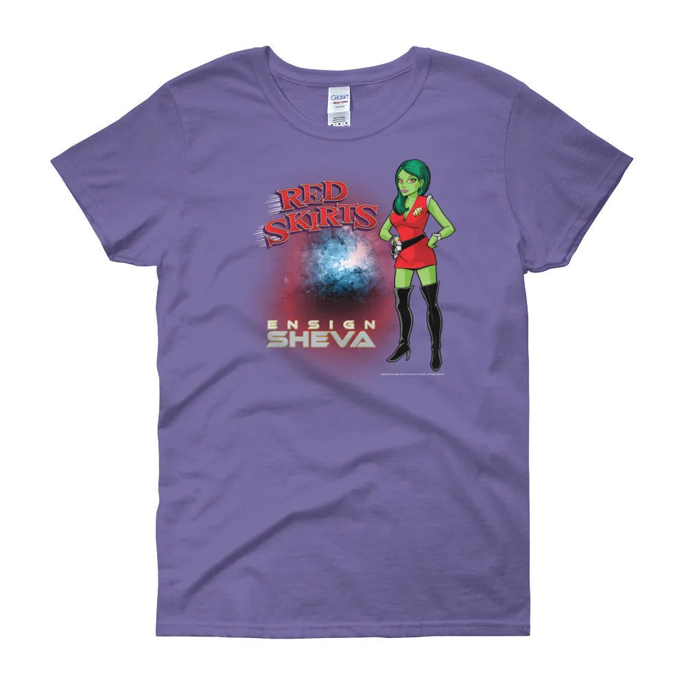 Red Skirts: Ensign Sheva Fitted T-Shirt