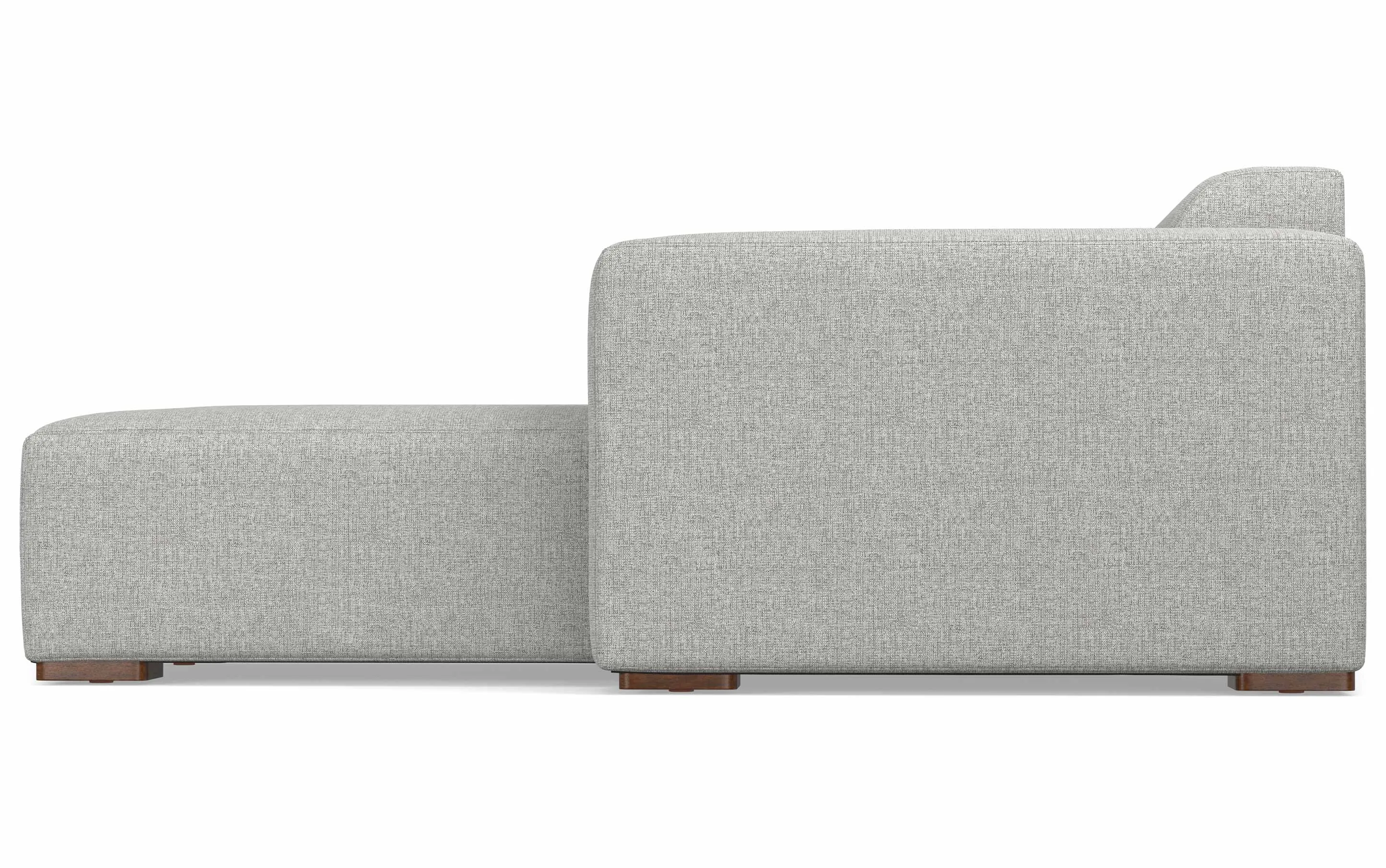 Rex 2 Seater Sofa and Right Chaise in Performance Fabric