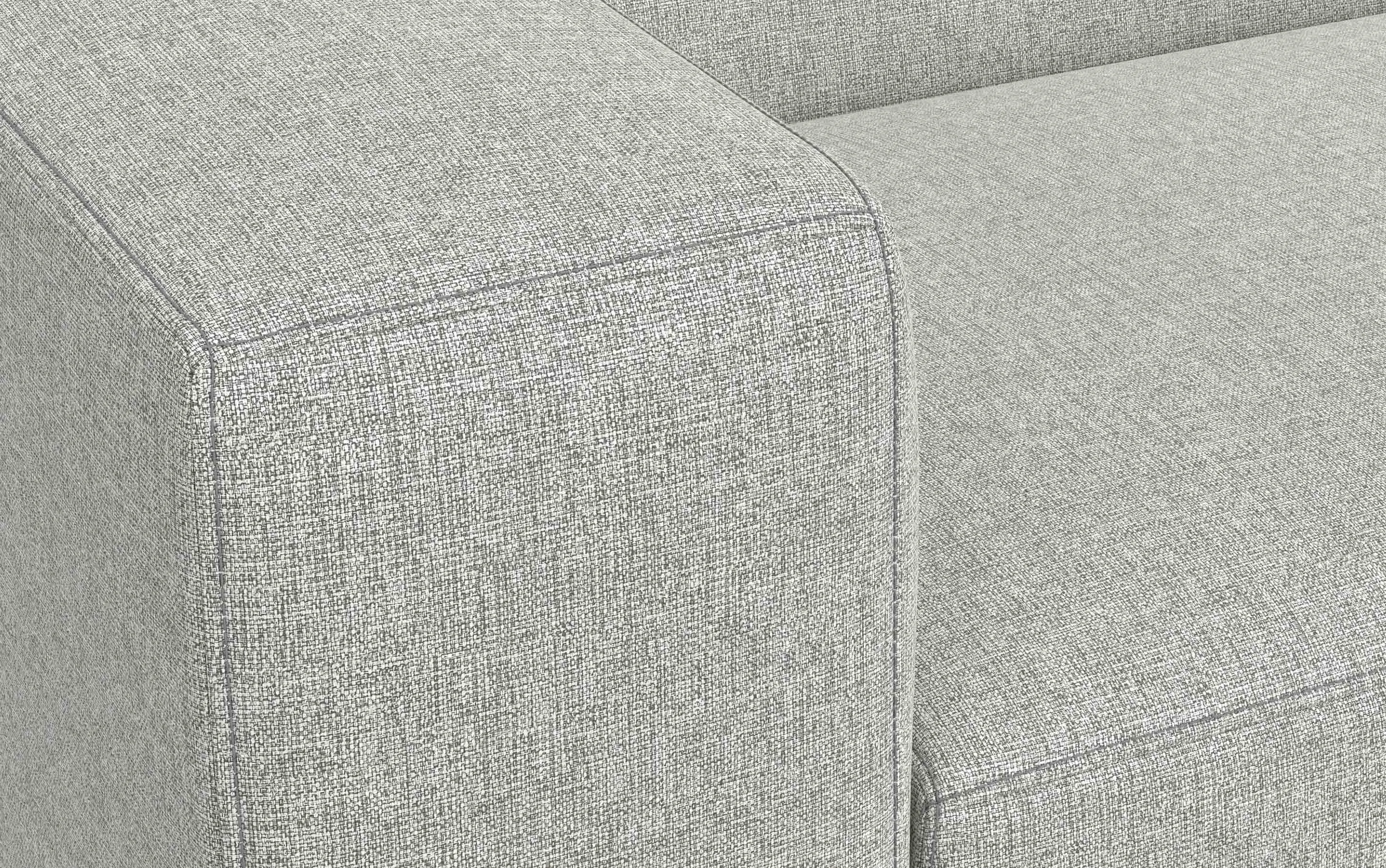 Rex 2 Seater Sofa and Right Chaise in Performance Fabric