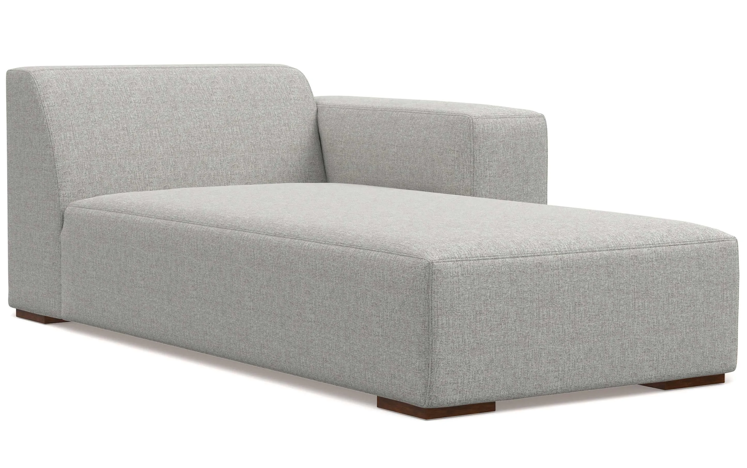 Rex 2 Seater Sofa and Right Chaise in Performance Fabric