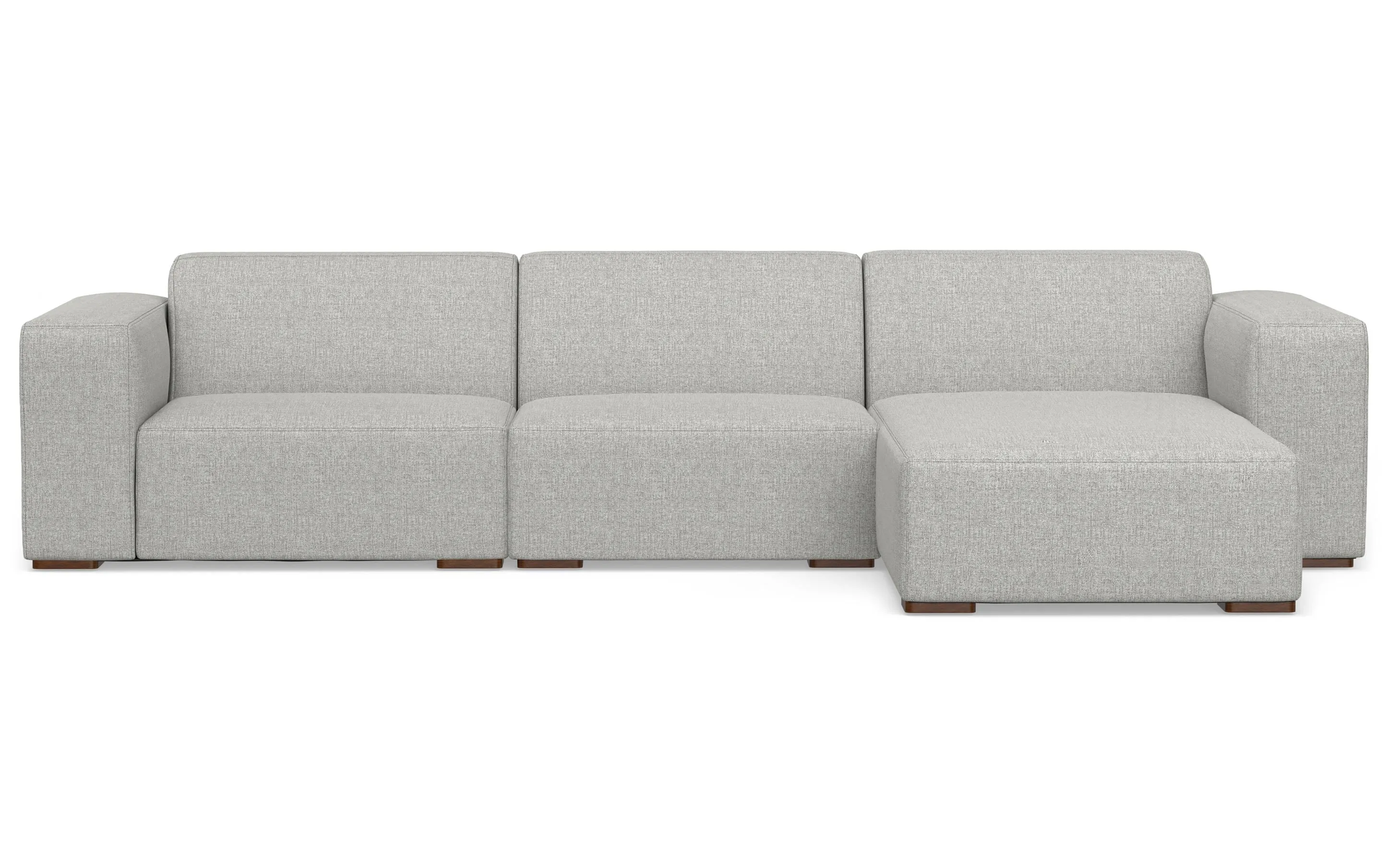 Rex 2 Seater Sofa and Right Chaise in Performance Fabric