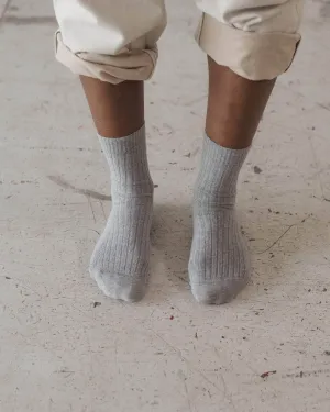 Rib Overankle Socks