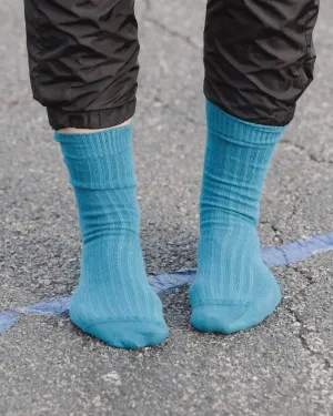 Rib Overankle Socks