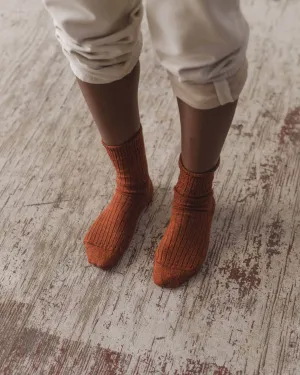 Rib Overankle Socks