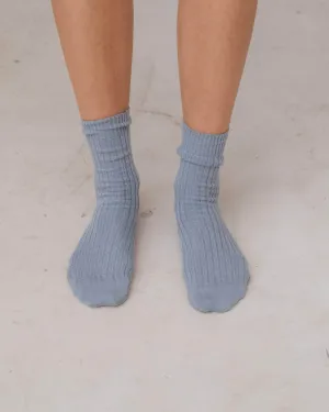 Rib Overankle Socks