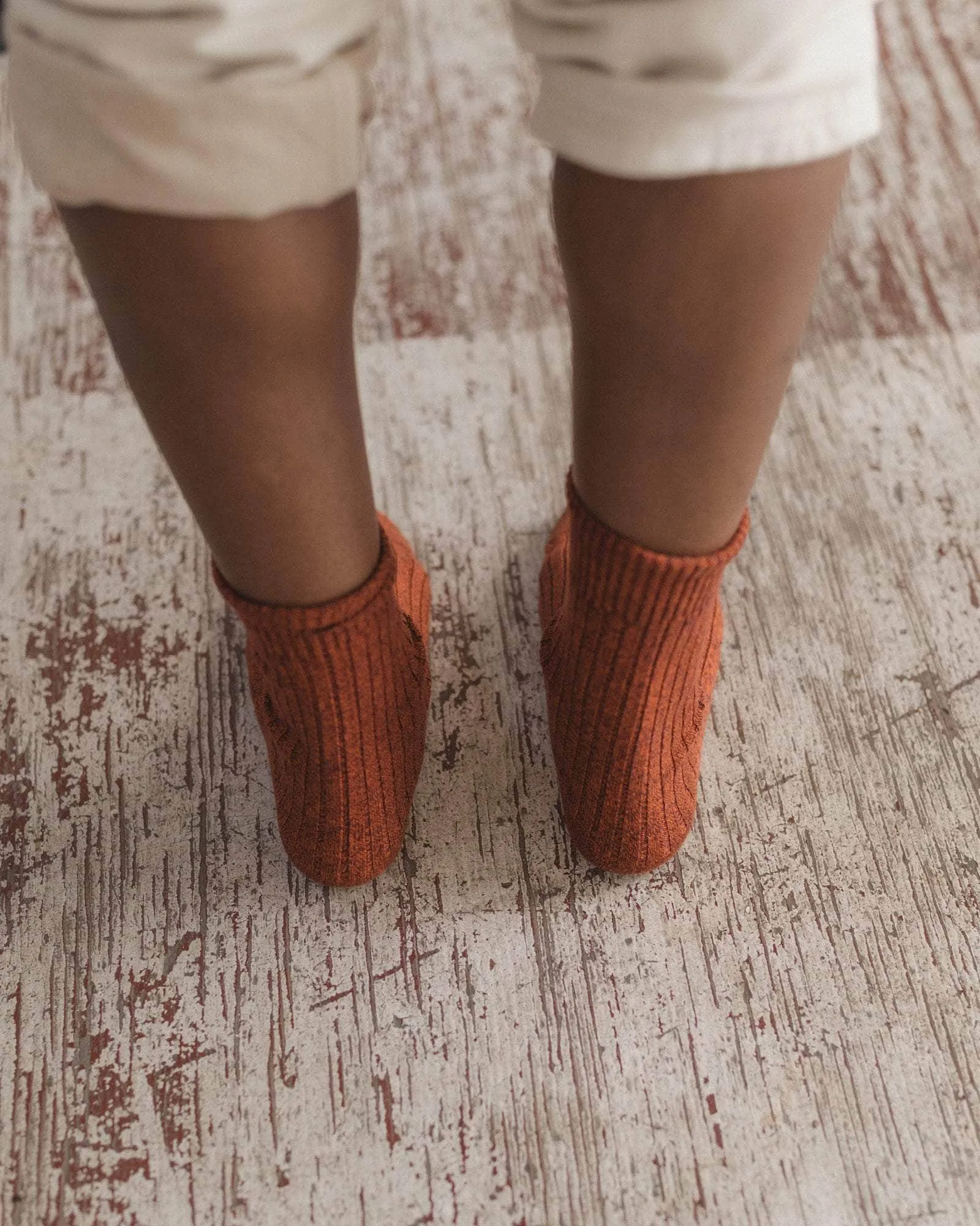 Rib Overankle Socks