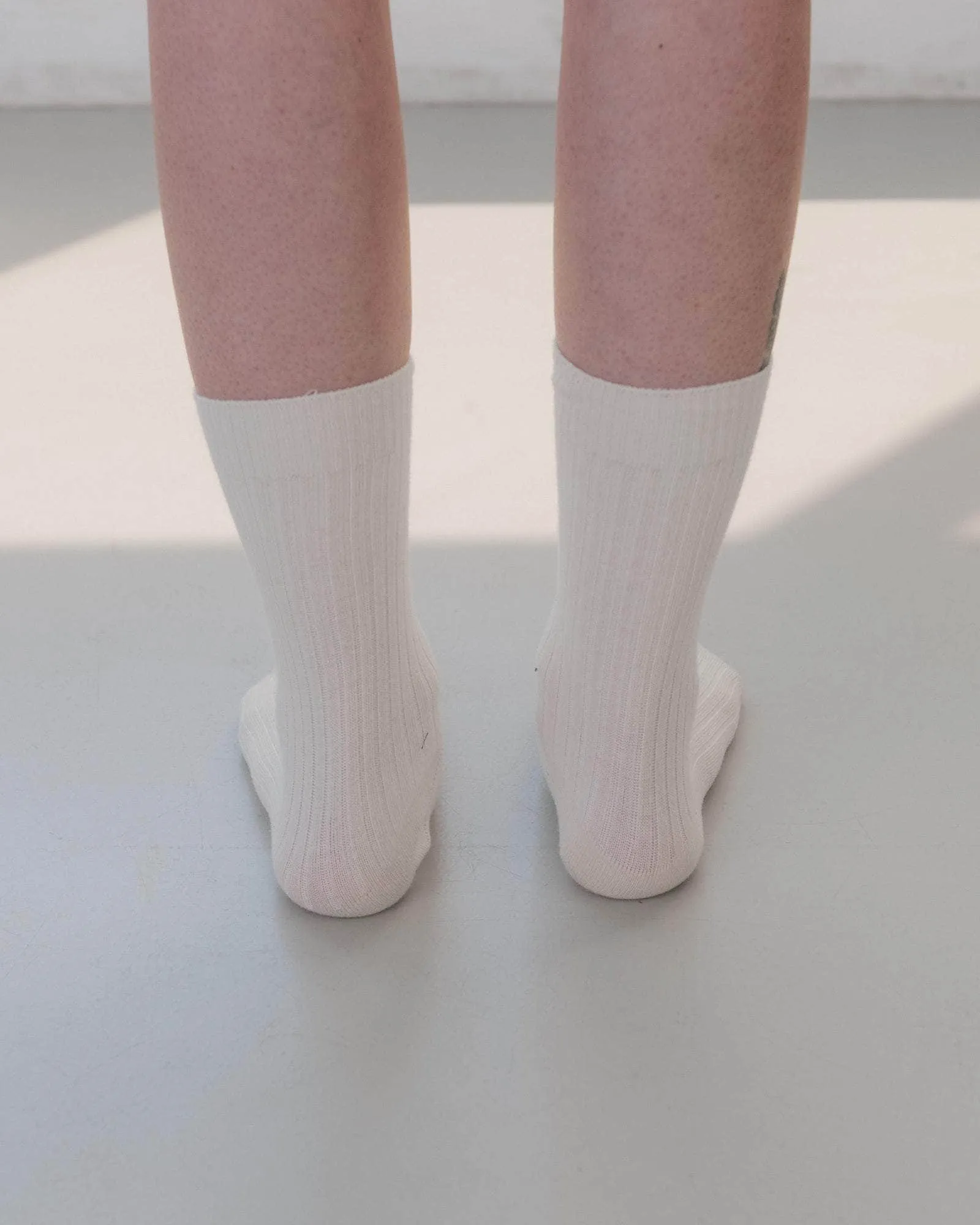 Rib Overankle Socks