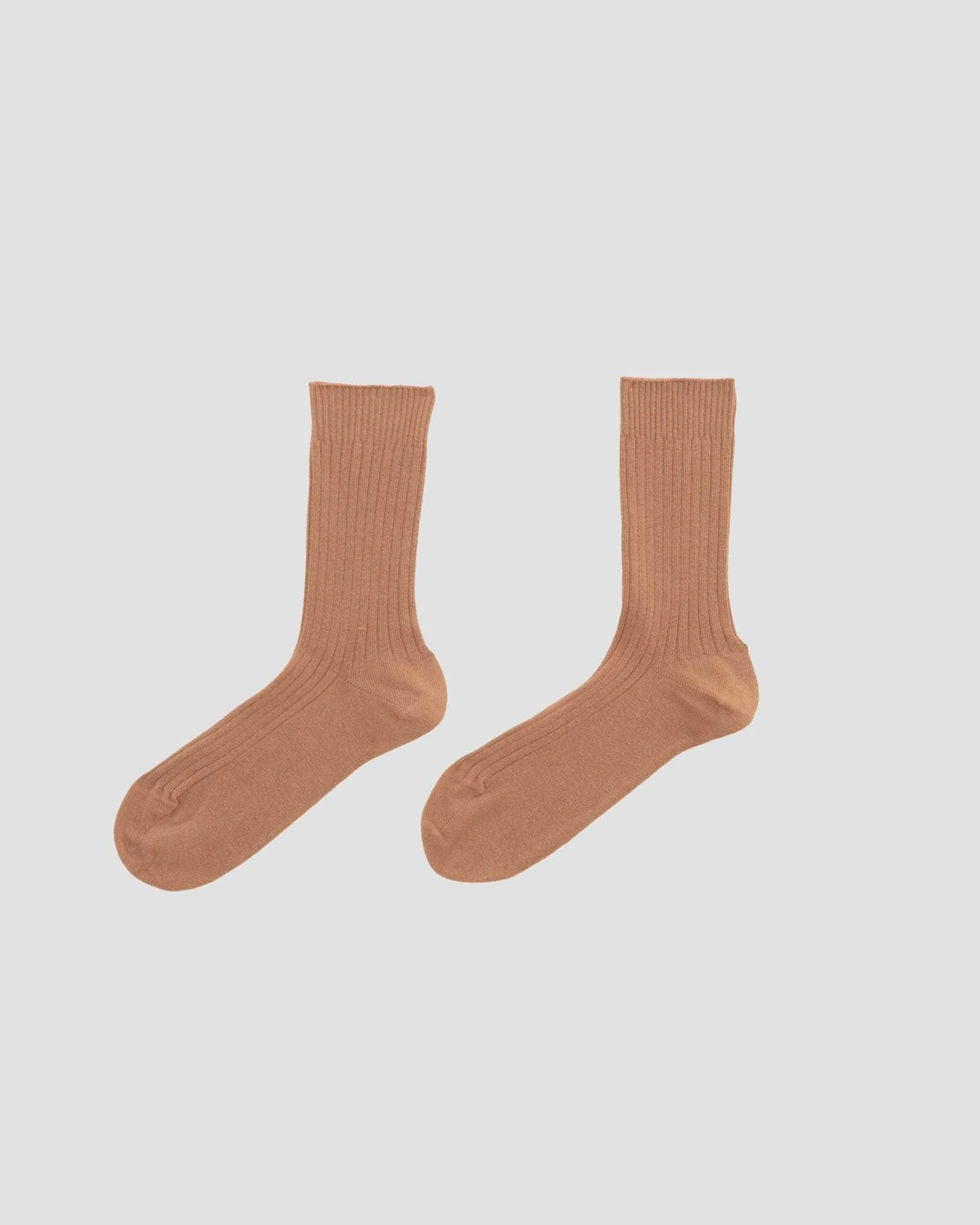Rib Overankle Socks