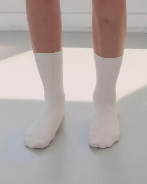 Rib Overankle Socks