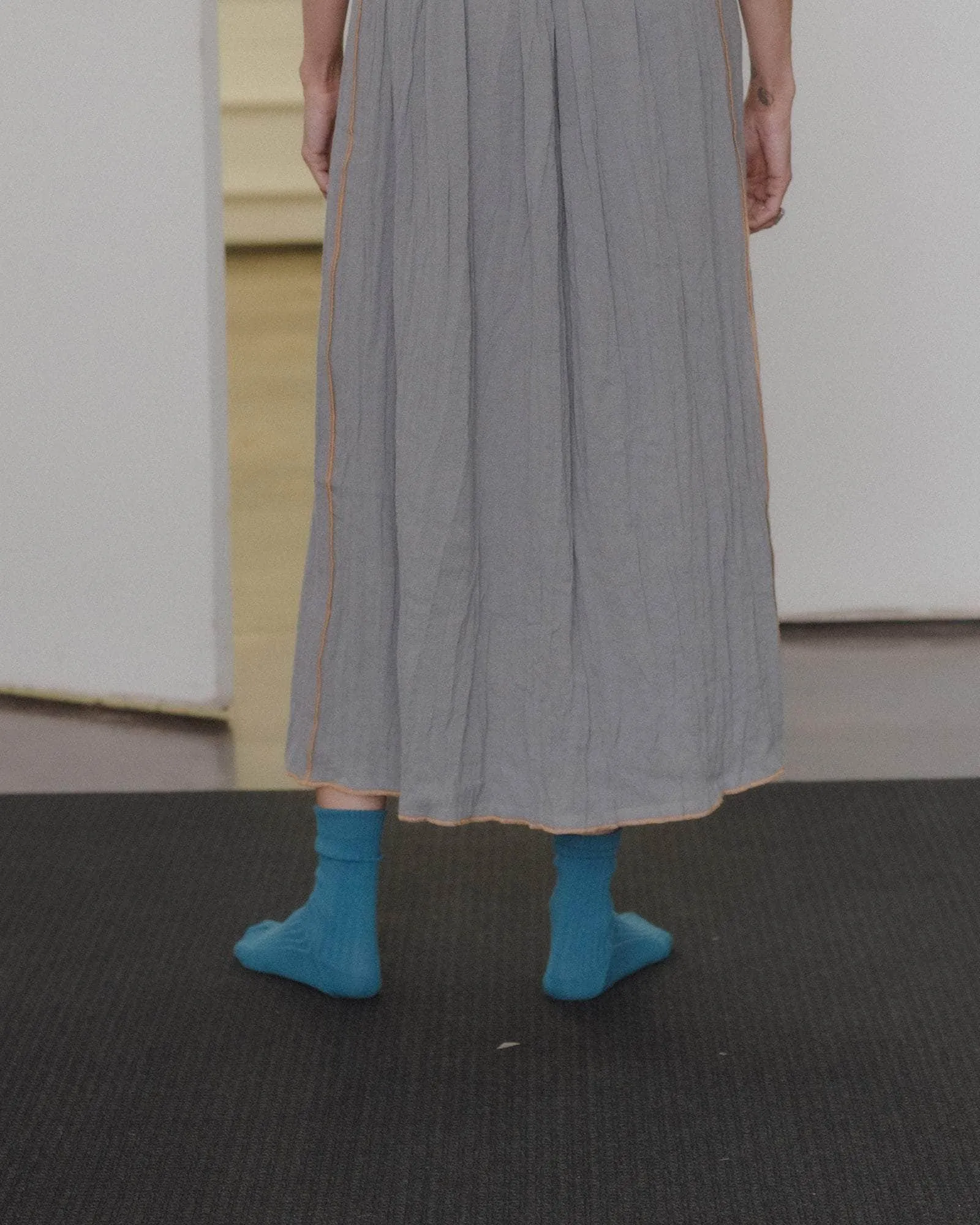 Rib Overankle Socks