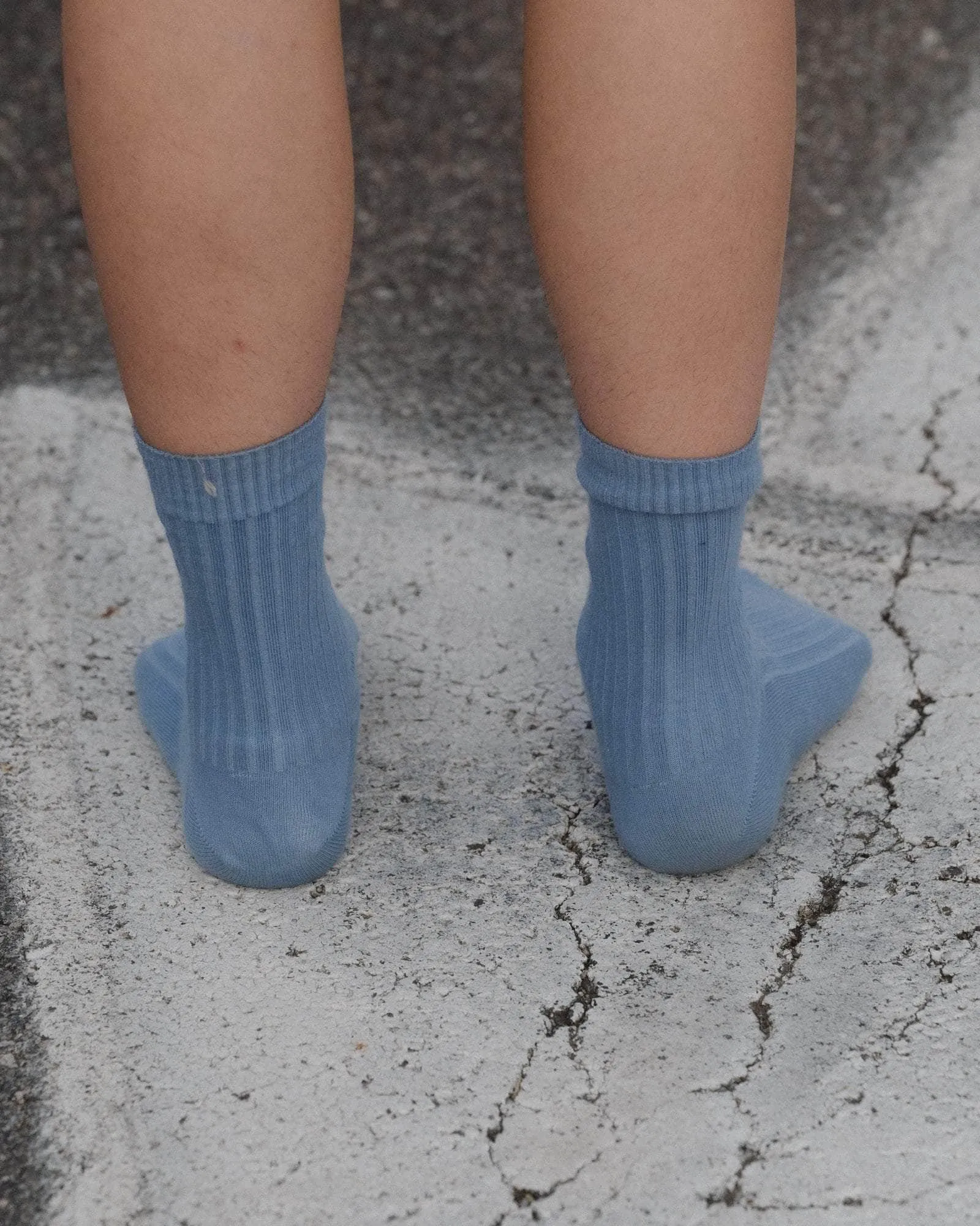 Rib Overankle Socks