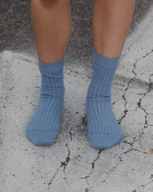 Rib Overankle Socks