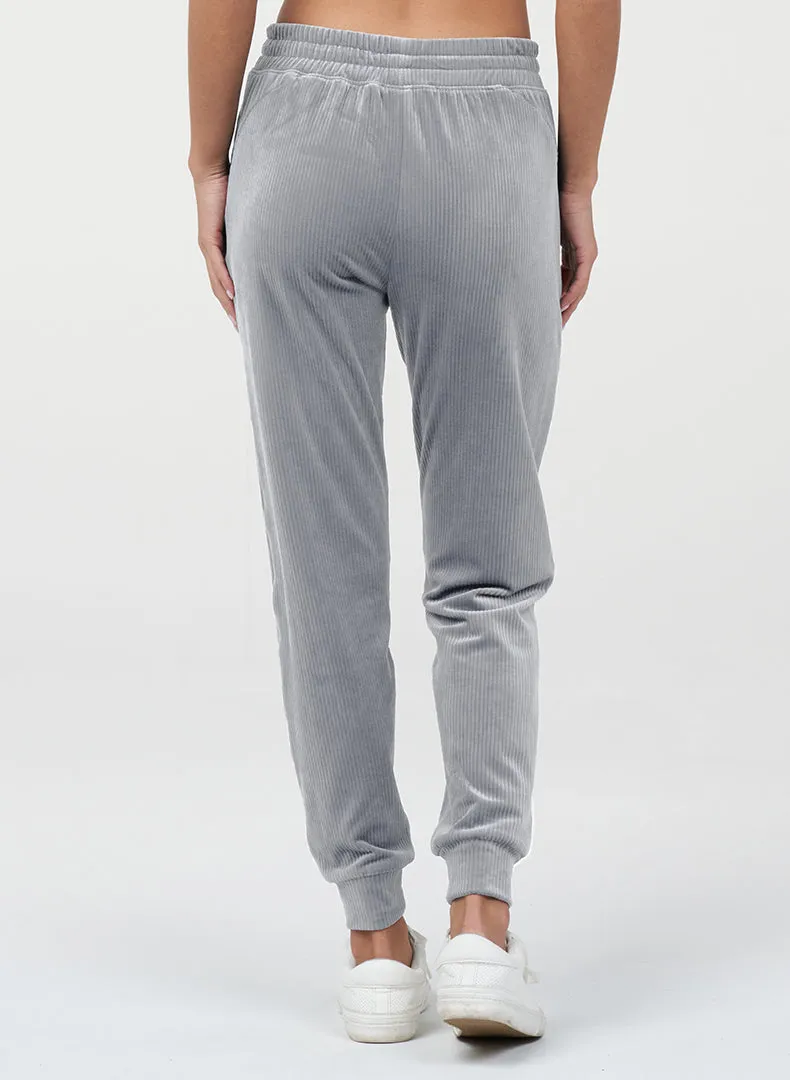 Rib Velour Jogger