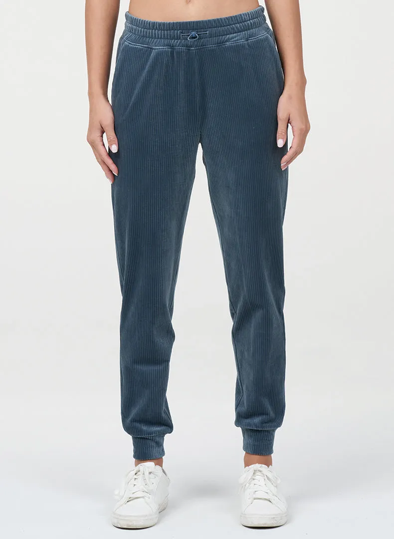 Rib Velour Jogger