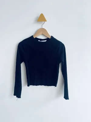 Ribbed Long Sleeve To // 7-8Y