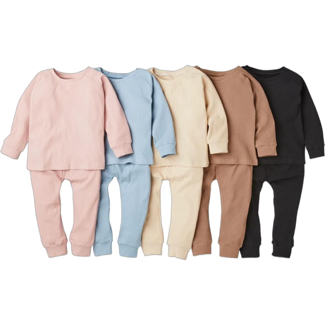 Ribbed lounge sets - 0-6years (Personalise to taste) 🤍