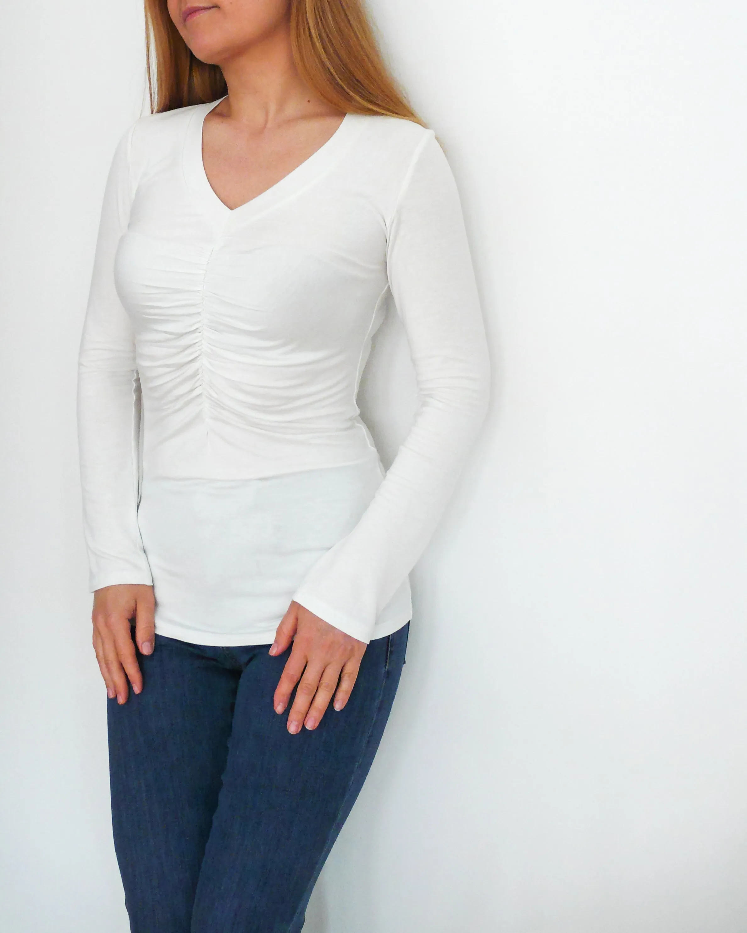 Rouched T-Shirt Sewing Pattern N.88